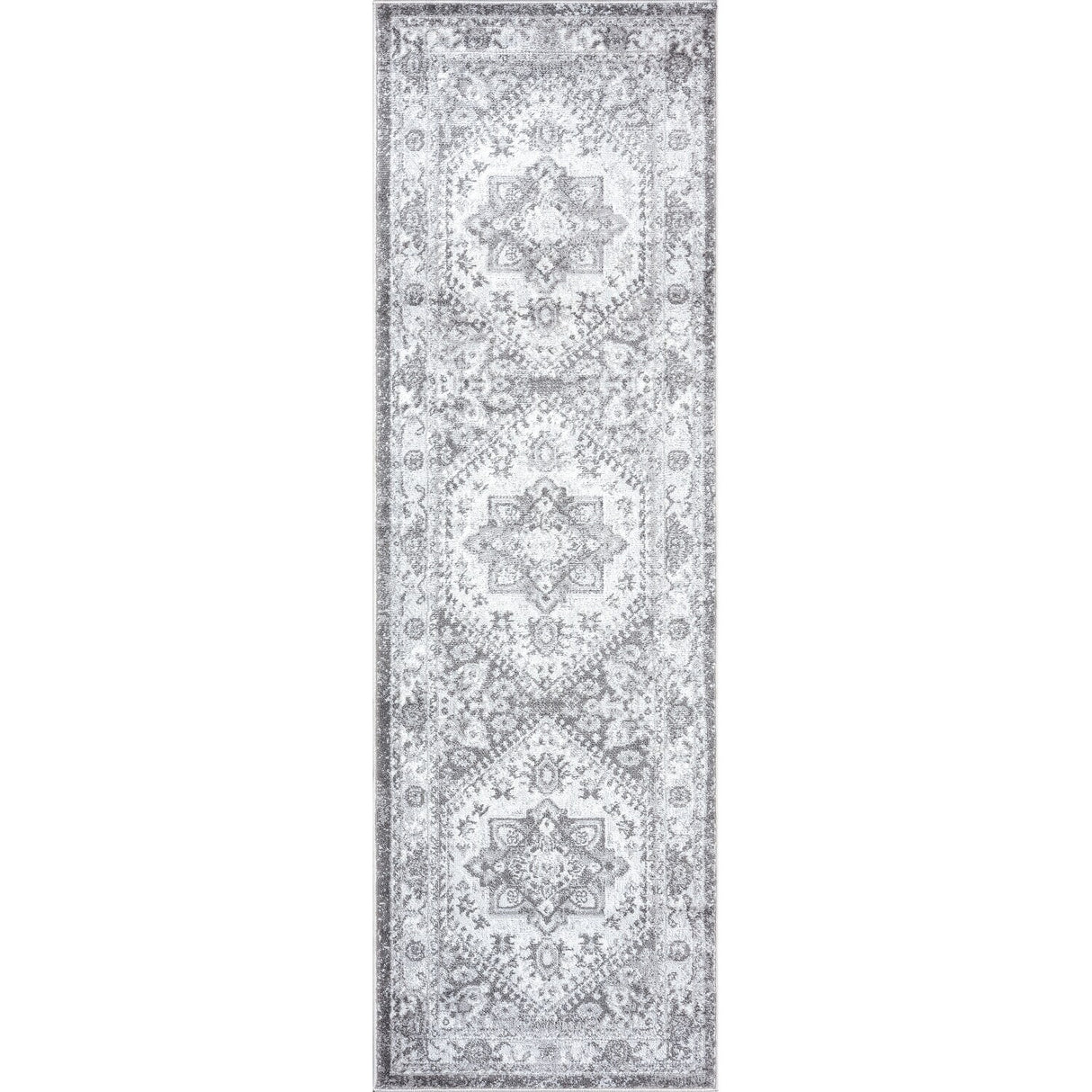 Linx Shabby Chic Medallion Indoor Area Rug