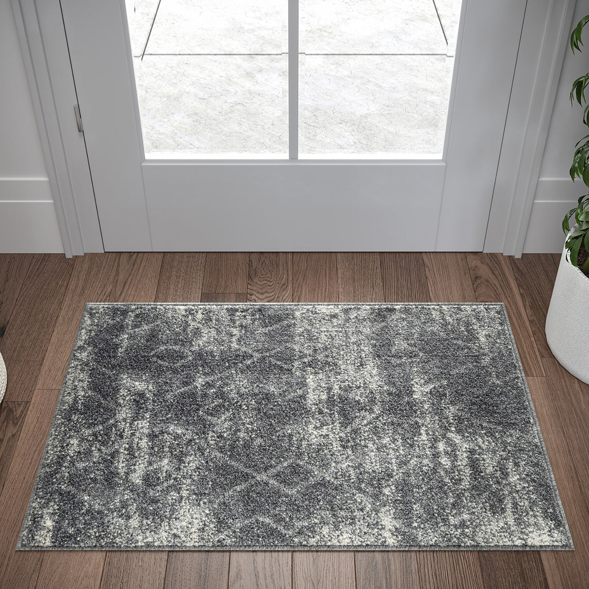 Mayson Mid-Century Modern Diamond Indoor Area Rug