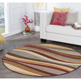 Rhythm Modern & Contemporary Abstract Indoor Area Rug