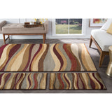 Rhythm Modern & Contemporary Abstract Indoor Area Rug