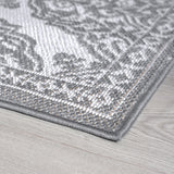 Vision French Country Floral Indoor/Outdoor Area Rug