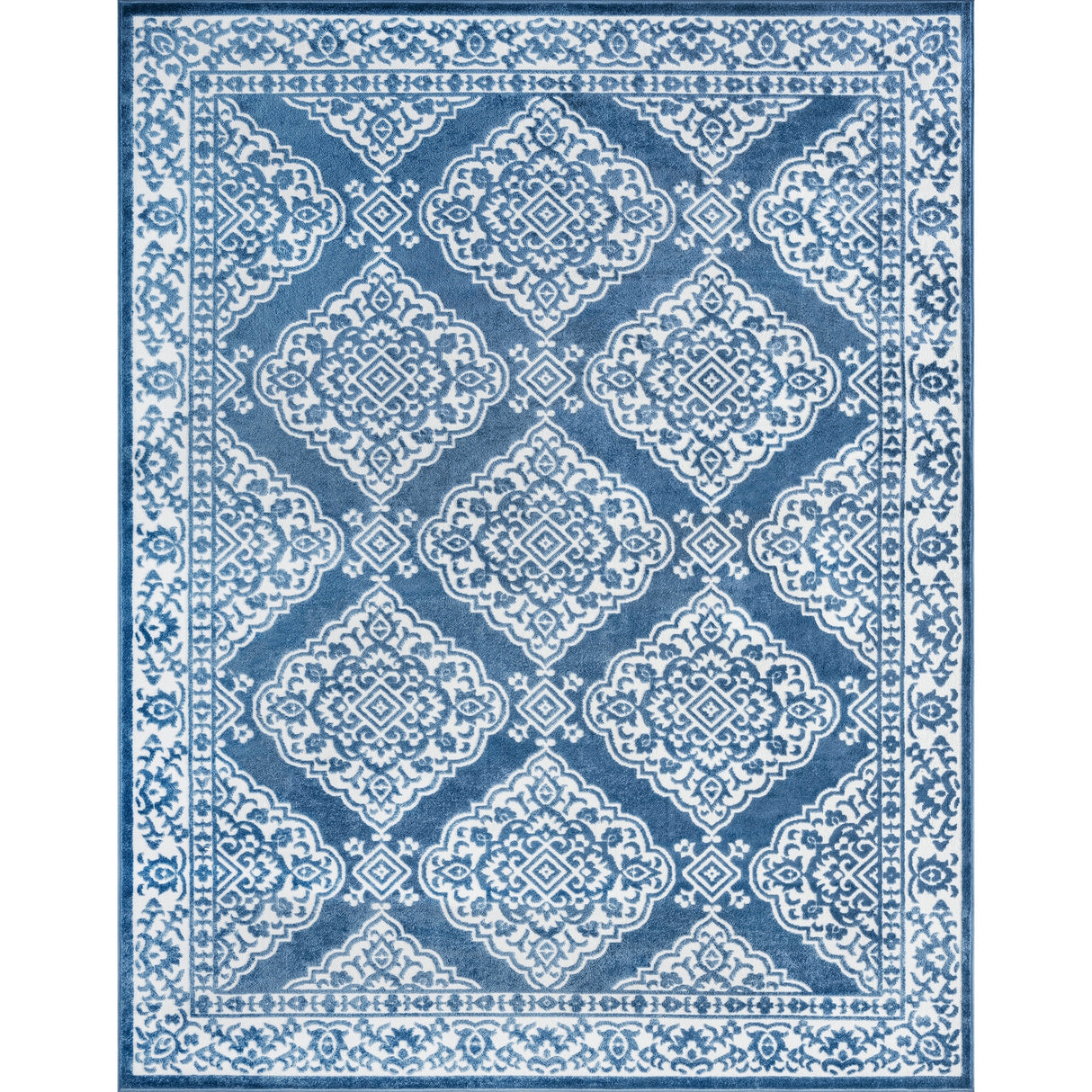 Wyman Farmhouse Floral Indoor Area Rug
