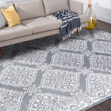 Wyman Farmhouse Floral Indoor Area Rug