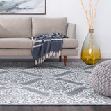 Wyman Farmhouse Floral Indoor Area Rug