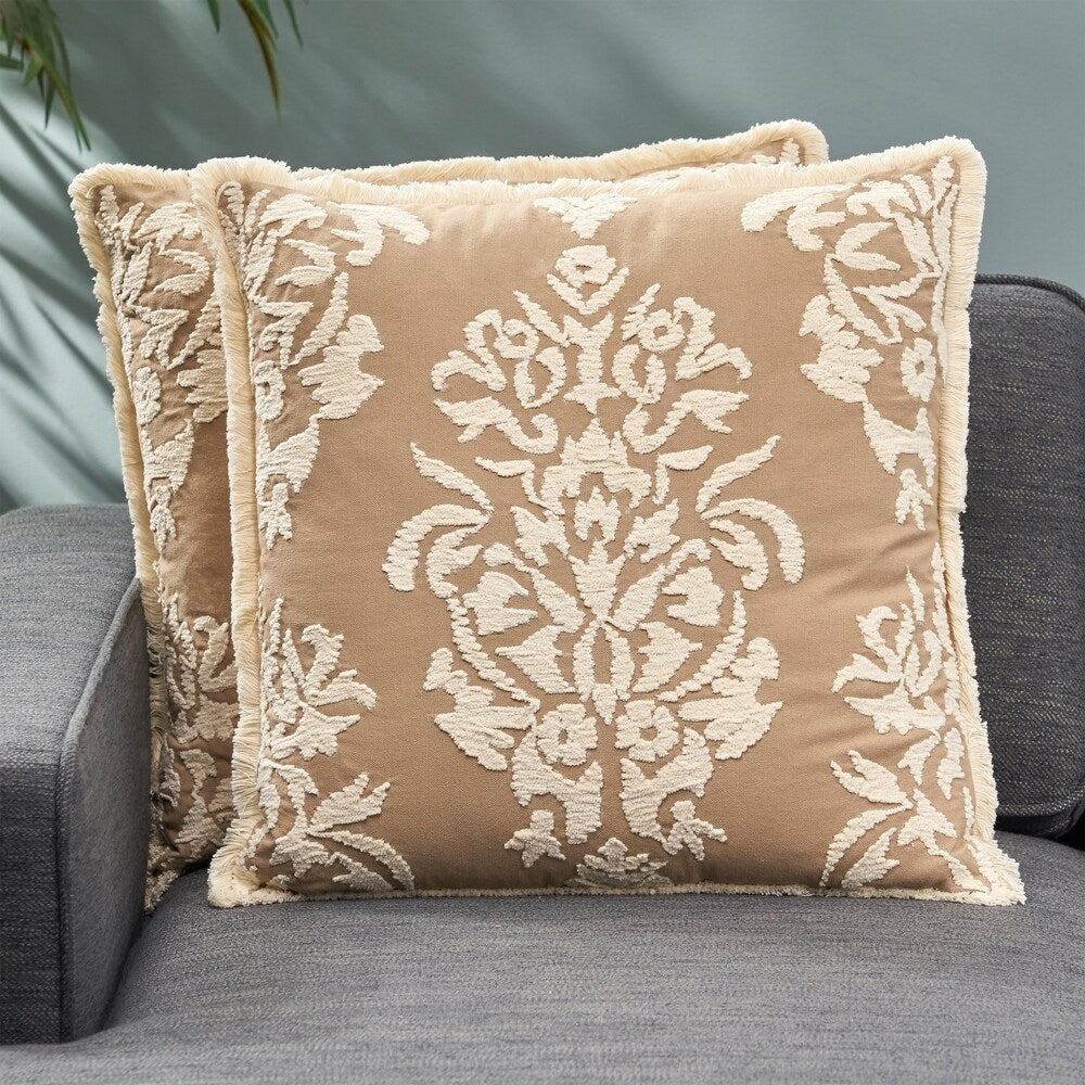 Aliza Traditional Handcrafted Fabric Pillow Cover by Christopher Knight Home