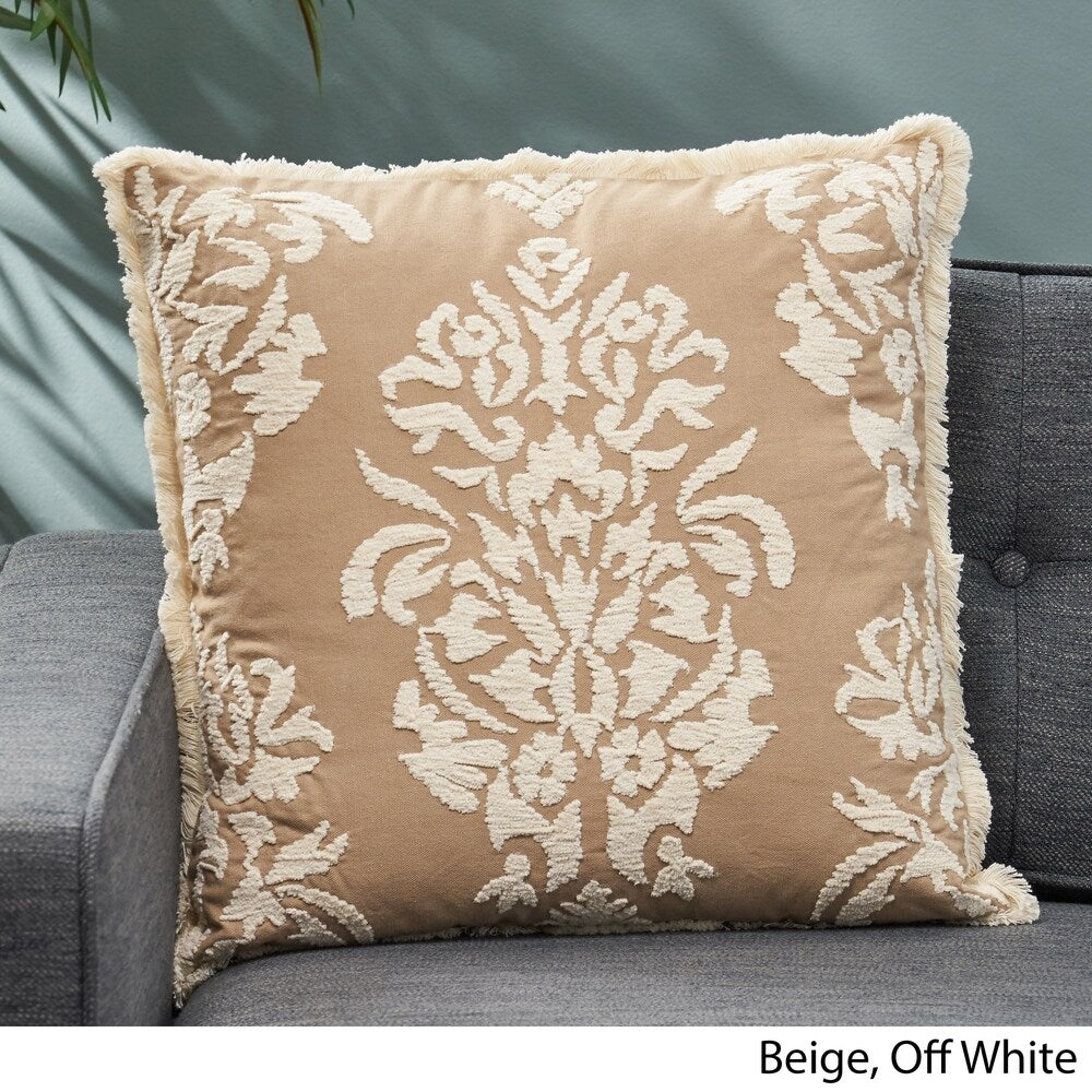 Aliza Traditional Handcrafted Fabric Pillow Cover by Christopher Knight Home