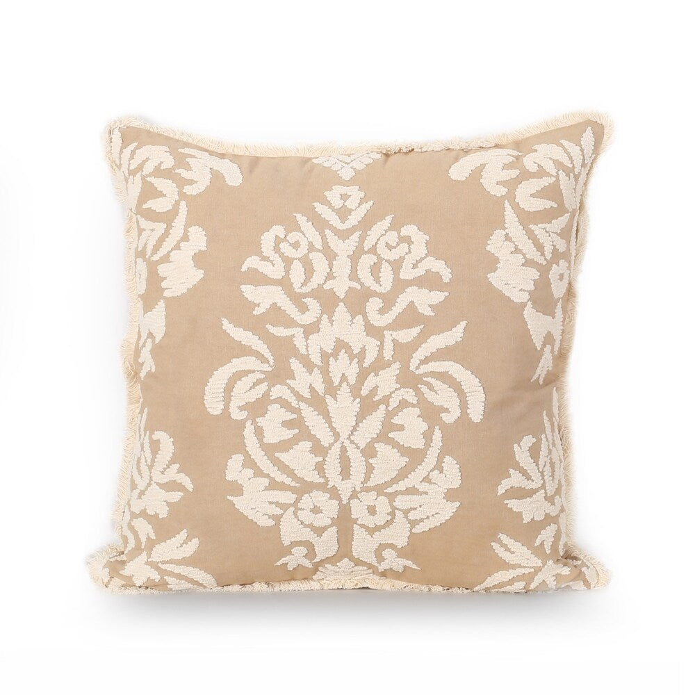 Aliza Traditional Handcrafted Fabric Pillow Cover by Christopher Knight Home