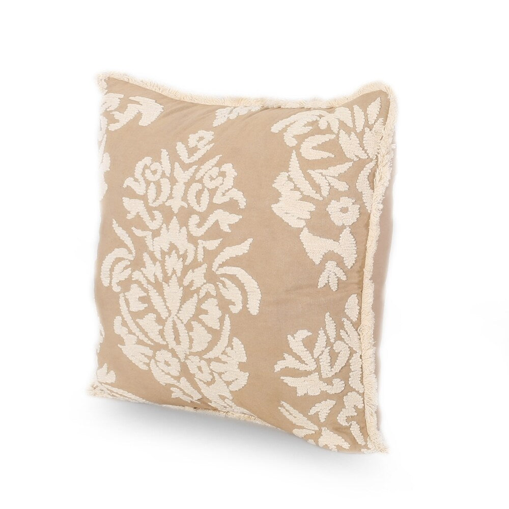 Aliza Traditional Handcrafted Fabric Pillow Cover by Christopher Knight Home
