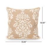 Aliza Traditional Handcrafted Fabric Pillow Cover by Christopher Knight Home