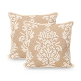 Aliza Traditional Handcrafted Fabric Pillow Cover by Christopher Knight Home