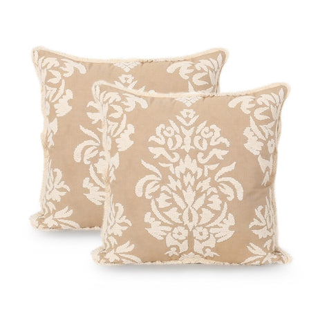 Aliza Traditional Handcrafted Fabric Pillow Cover by Christopher Knight Home
