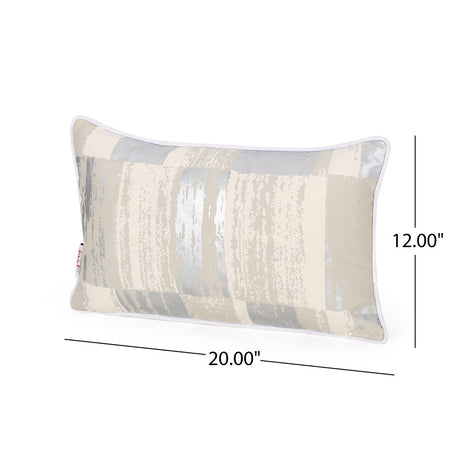 Amarosa Modern Fabric Throw Pillow Cover by Christopher Knight Home