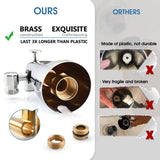 All Metal Bathtub Faucet with Sprayer, 6 Settings Handheld Shower with Switch