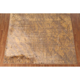 All-Over Abstract Area Rug Hand-Knotted Wool Carpet - 7'7"x 9'8"