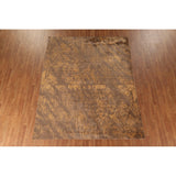 All-Over Abstract Area Rug Hand-Knotted Wool Carpet - 7'7"x 9'8"