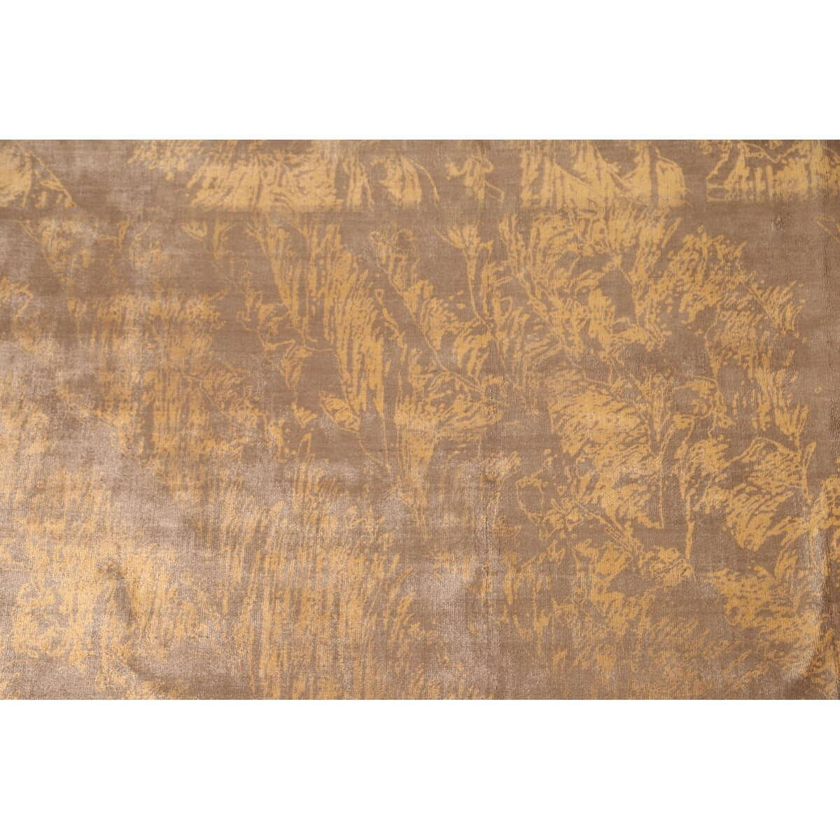 All-Over Abstract Area Rug Hand-Knotted Wool Carpet - 7'7"x 9'8"