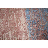 All-Over Abstract Indian Runner Rug Handmade Wool Carpet - 2'8"x 9'9"
