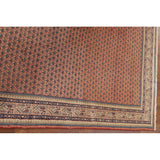 All-Over Botemir Persian Runner Vintage Rug Hand-knotted Wool Carpet - 3'4" x 9'5"