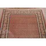 All-Over Botemir Persian Runner Vintage Rug Hand-knotted Wool Carpet - 3'4" x 9'5"