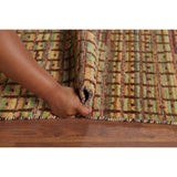 All-Over Checkered Moroccan Area Rug Hand-Knotted Wool Carpet - 8'0"x 10'3"