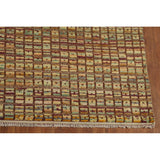 All-Over Checkered Moroccan Area Rug Hand-Knotted Wool Carpet - 8'0"x 10'3"
