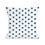 All Over Stars - Blue Pillow by OBC
