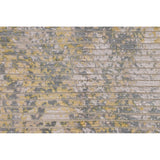 All-Over Striped Abstract Modern Area Rug Handmade Wool Carpet - 5'5" x 7'5"