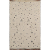 All-Over Tribal Moroccan Area Rug Handmade Wool Carpet - 5'2"x 8'3"