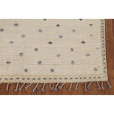 All-Over Tribal Moroccan Area Rug Handmade Wool Carpet - 5'2"x 8'3"