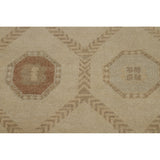 All-Over Vegetable Dye Khotan Turkish Area Rug Handmade Wool Carpet - 8'11" x 11'10"