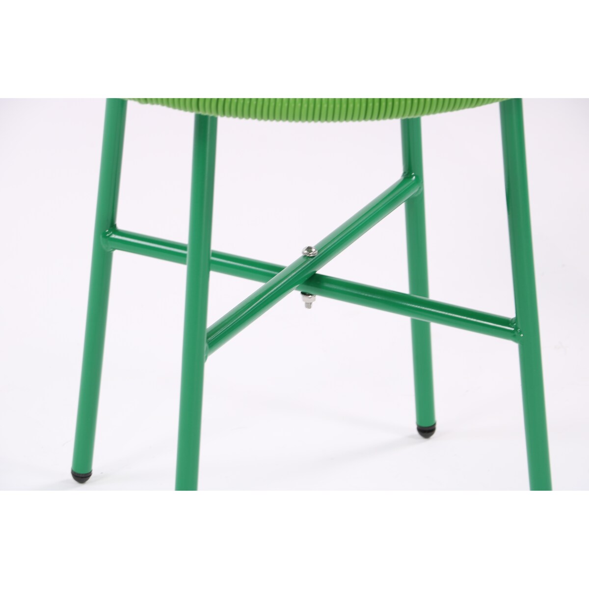 All-Weather Chair & Table Set, Oval Papasan Chairs and Glass Top Table