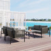 All-Weather Patio Furniture Set For 4 Person With Loveseat