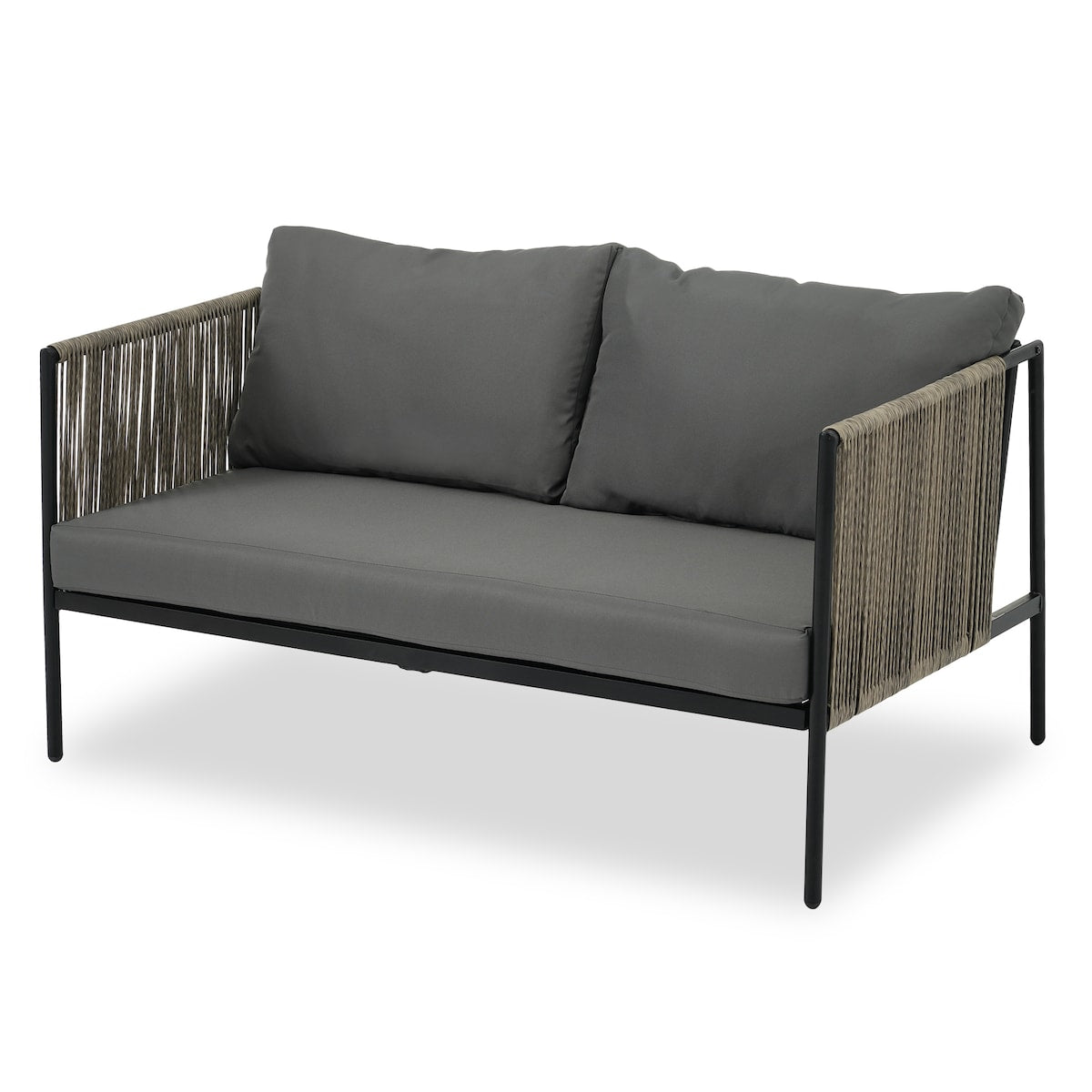 All-Weather Patio Furniture Set For 4 Person With Loveseat
