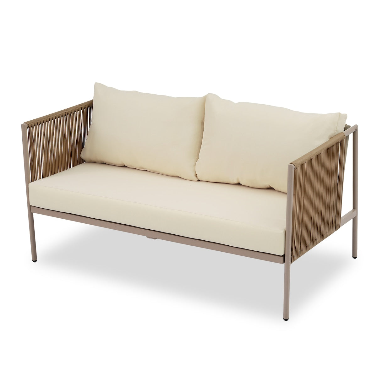 All-Weather Patio Furniture Set For 4 Person With Loveseat