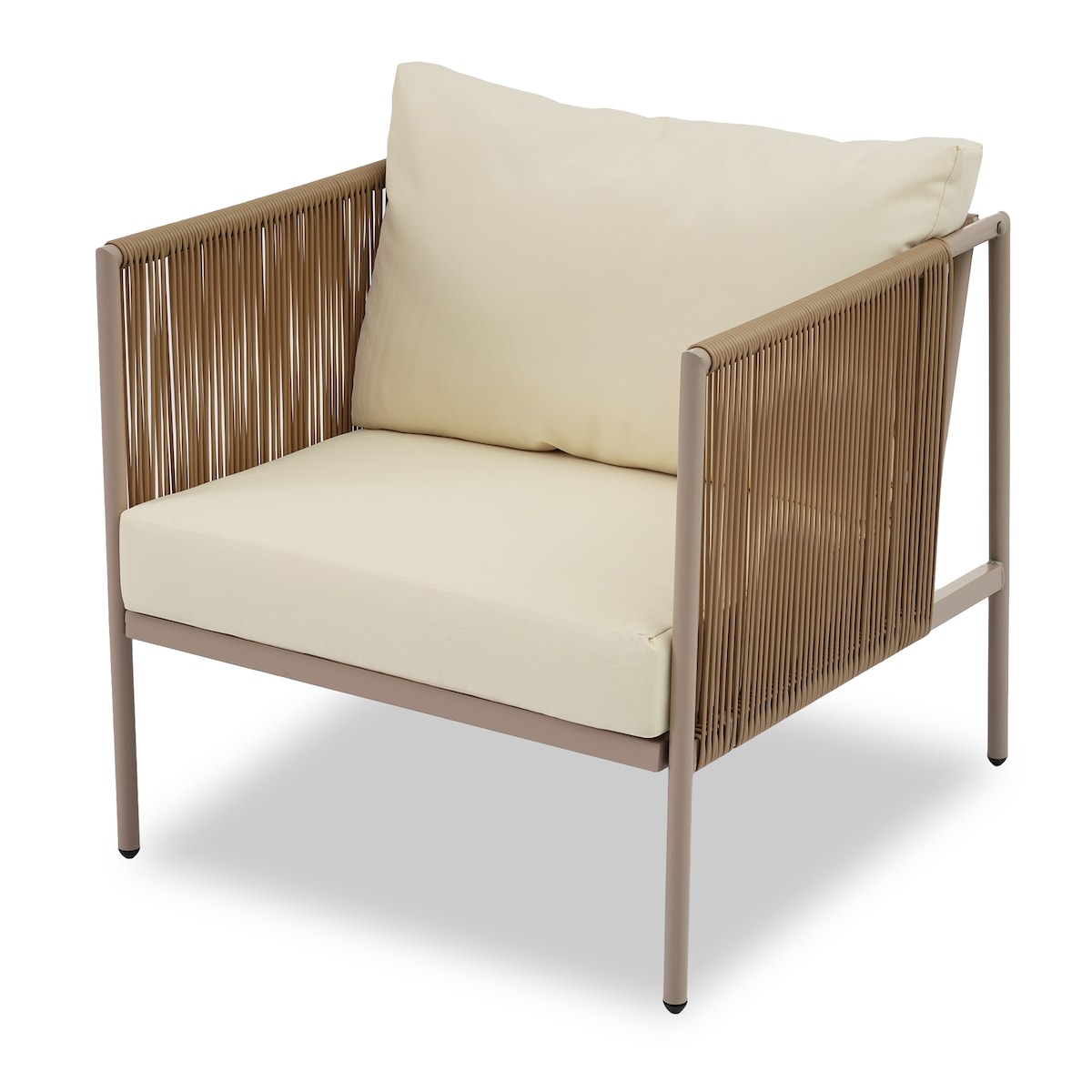 All-Weather Patio Furniture Set For 4 Person With Loveseat