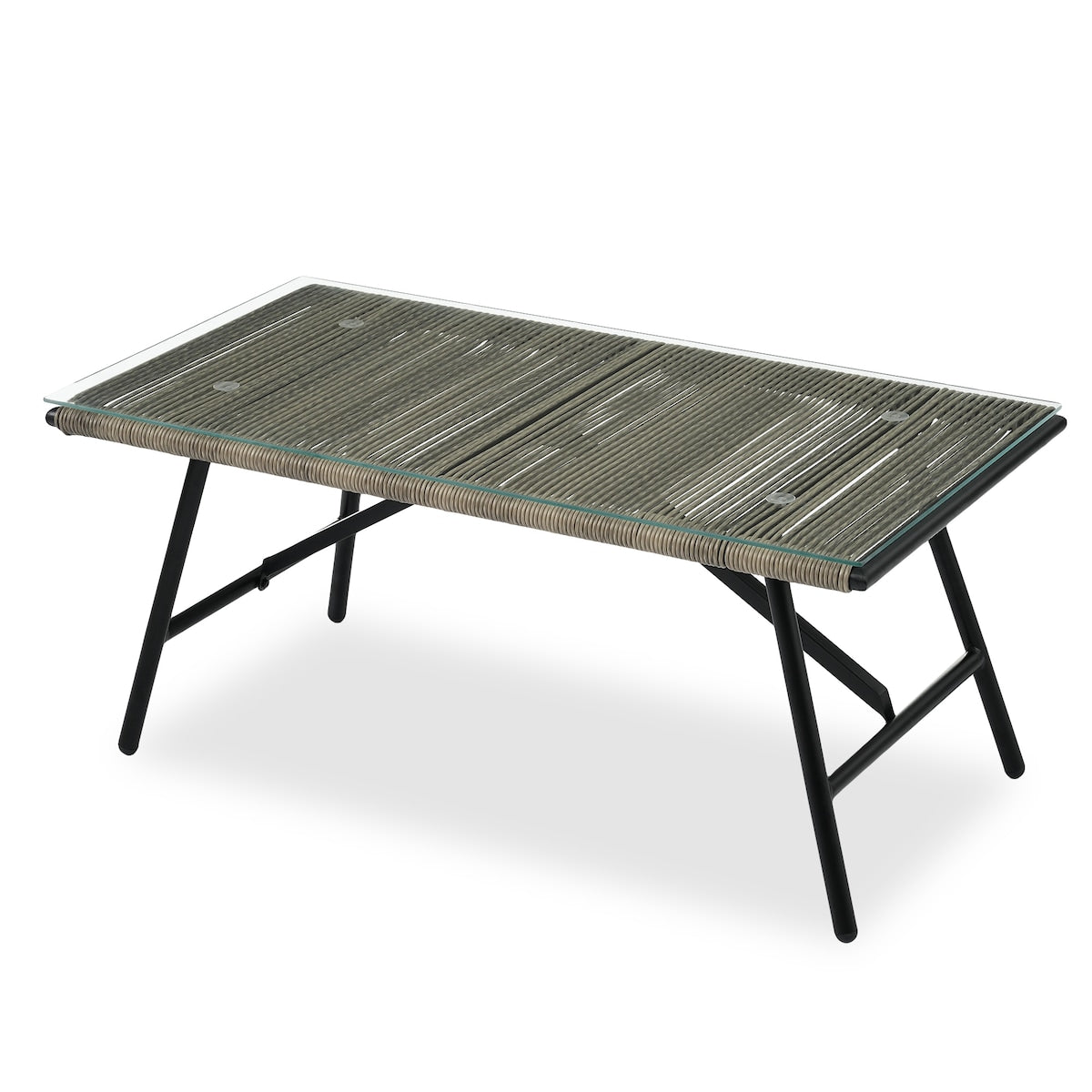 All-Weather Patio Furniture Set For 4 Person With Loveseat
