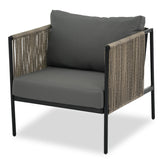 All-Weather Patio Furniture Set For 4 Person With Loveseat