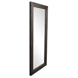 Allan Andrews Lincoln Black Wood Tall Mirror