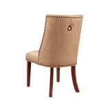 Allard Faux Leather Dining Chairs (Set of 2)