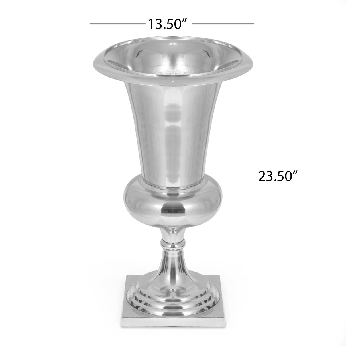 Alledonia Indoor Aluminum Handcrafted Planter by Christopher Knight Home