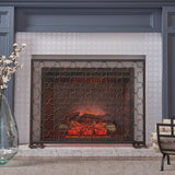 Alleghany Modern Single Panel Fireplace screen by Christopher Knight Home - N/A