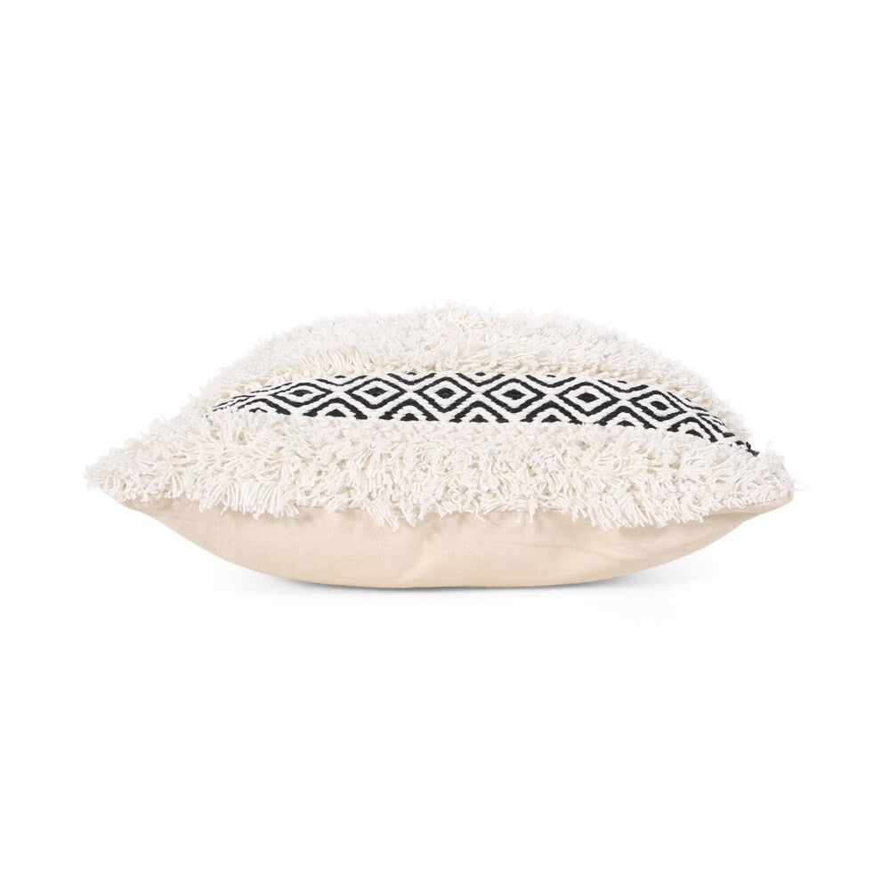 Allen Boho Cotton Throw Pillow by Christopher Knight Home