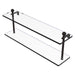 Allied Brass Mambo Collection 22 Inch Two Tiered Glass Shelf