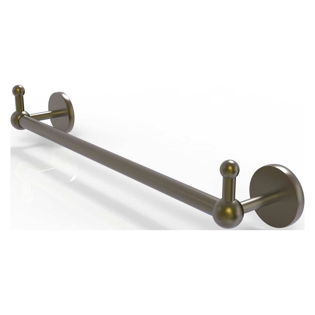 Allied Brass Prestige Skyline Collection 18 Inch Towel Bar with Integrated Hooks