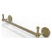 Allied Brass Prestige Skyline Collection 18 Inch Towel Bar with Integrated Hooks