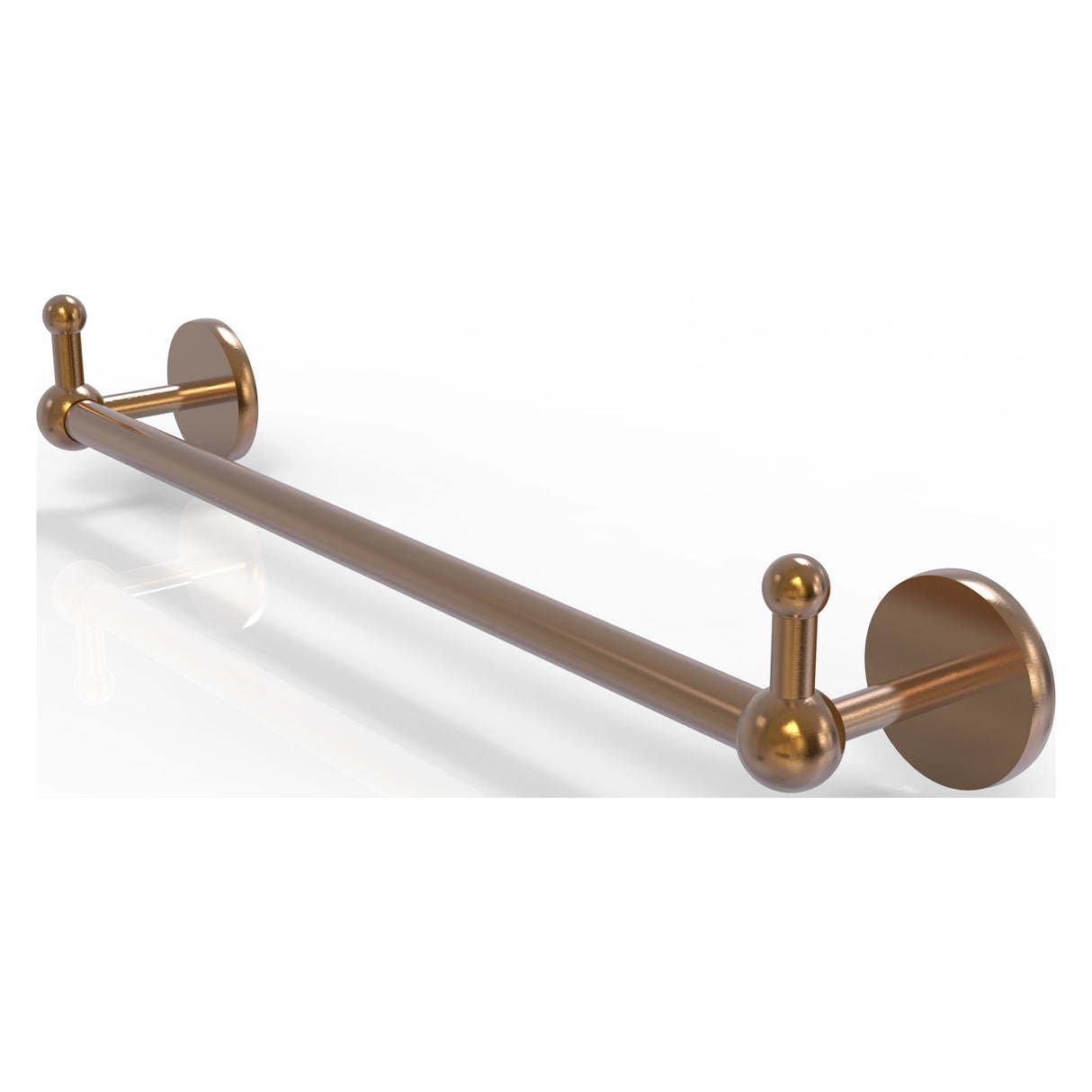 Allied Brass Prestige Skyline Collection 18 Inch Towel Bar with Integrated Hooks