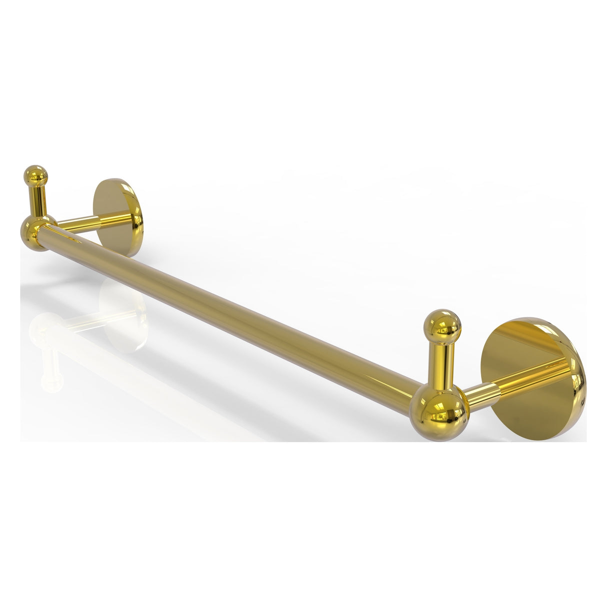 Allied Brass Prestige Skyline Collection 18 Inch Towel Bar with Integrated Hooks