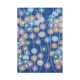 Alliyah Handmade French Blue New Zealand Blend Wool Rug - 8' x 10'