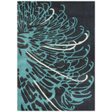 Alliyah Handmade Jungle Green New Zealand Blend Wool Rug (5' x 8') - 5' x 8'