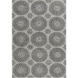 Alliyah Handmade New Zealand Blend Wool Grey Rug - 5' x 8'